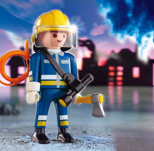 PLAYMOBIL Up With London Fire Brigade Fire Safety Video Magazine