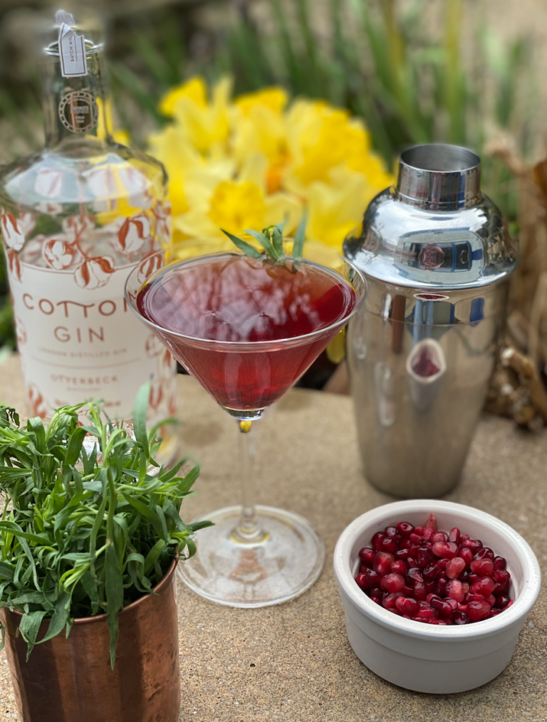 New Cocktail Recipe Cotton Gin Mother’s Day Martini Frost Magazine